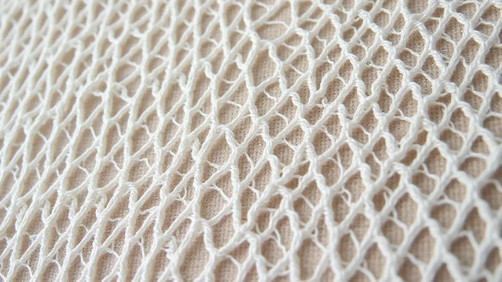 Antique bobbin lace with a diamond pattern