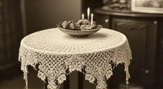 Bobbin Lace in Home Decor: Curtains, Tablecloths, and More
